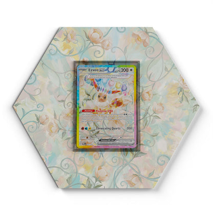 167/131 Eevee EX - Extended Artwork Pokemon Card Display