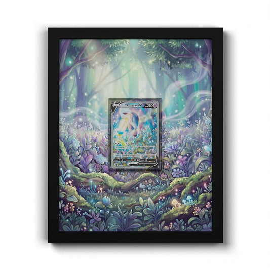 168/198 Rapidash - Extended Artwork Framed Pokemon Card Display