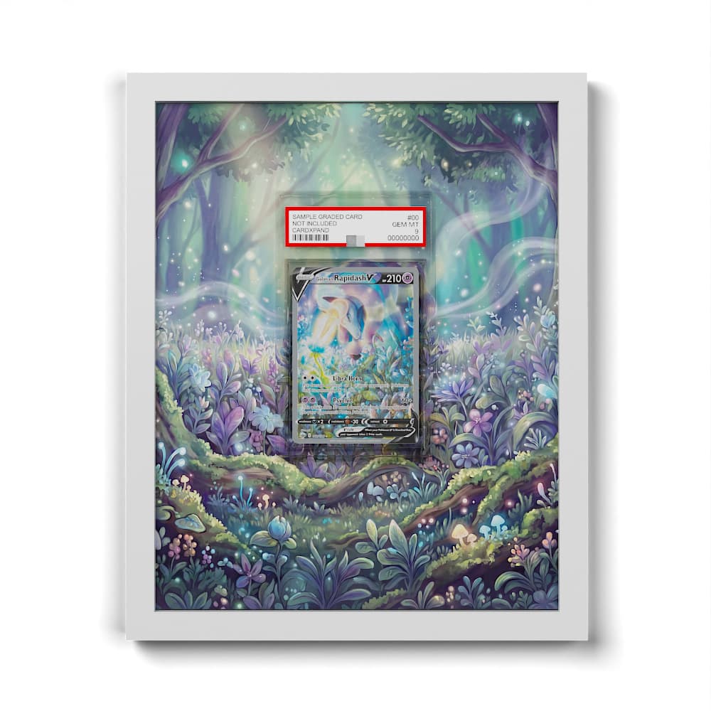 168/198 Rapidash - Extended Artwork Framed Pokemon Card Display