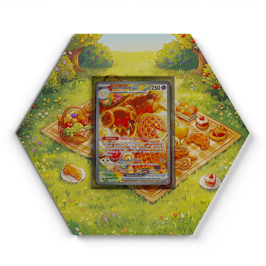 169/142 Dachsbun EX - Extended Artwork Pokemon Card Display
