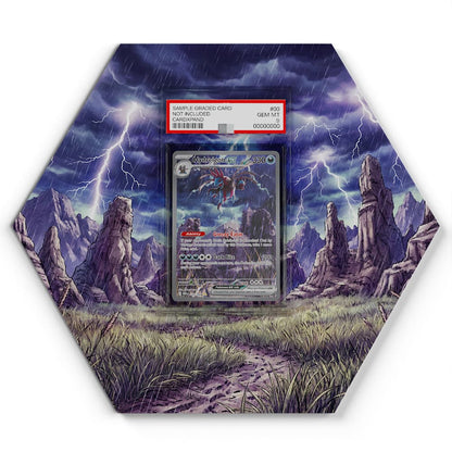 169/086 Hydreigon EX - Extended Artwork Pokemon Card Display