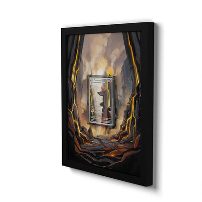 169 Charmeleon - Extended Artwork Framed Pokemon Card Display