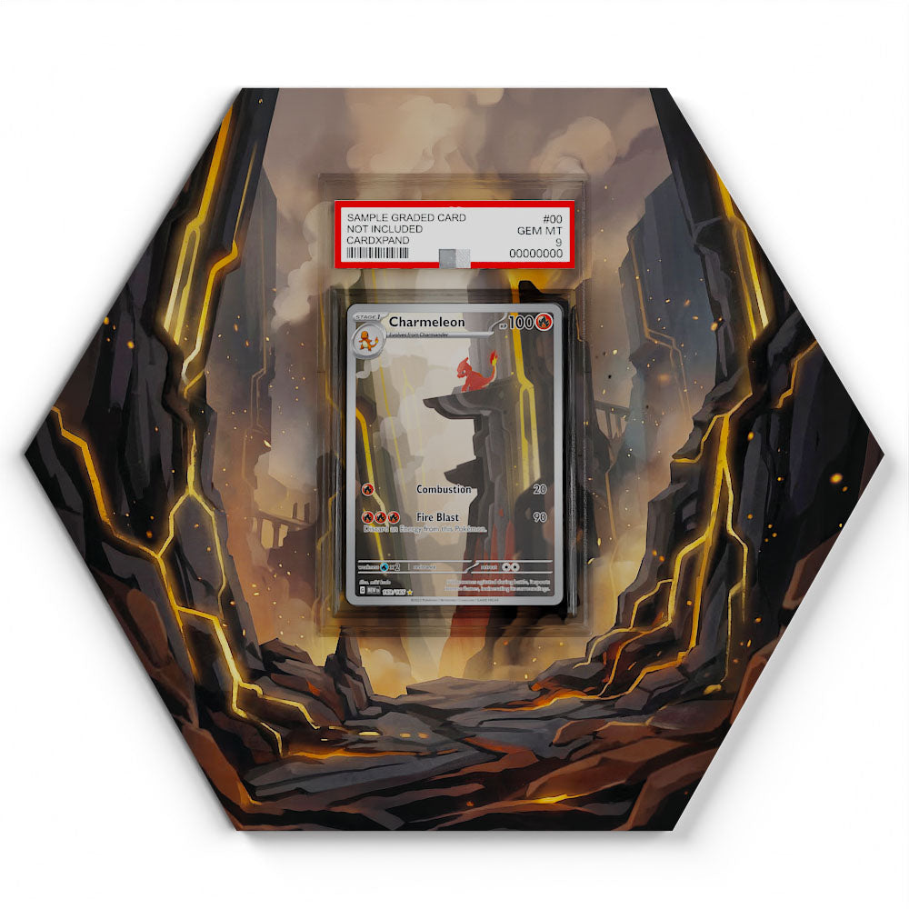 169/165 Charmeleon - Extended Artwork Pokemon Card Display