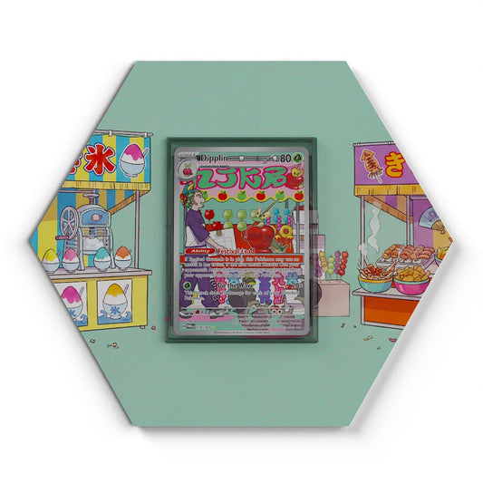 170/167 Dipplin - Extended Artwork Pokemon Card Display