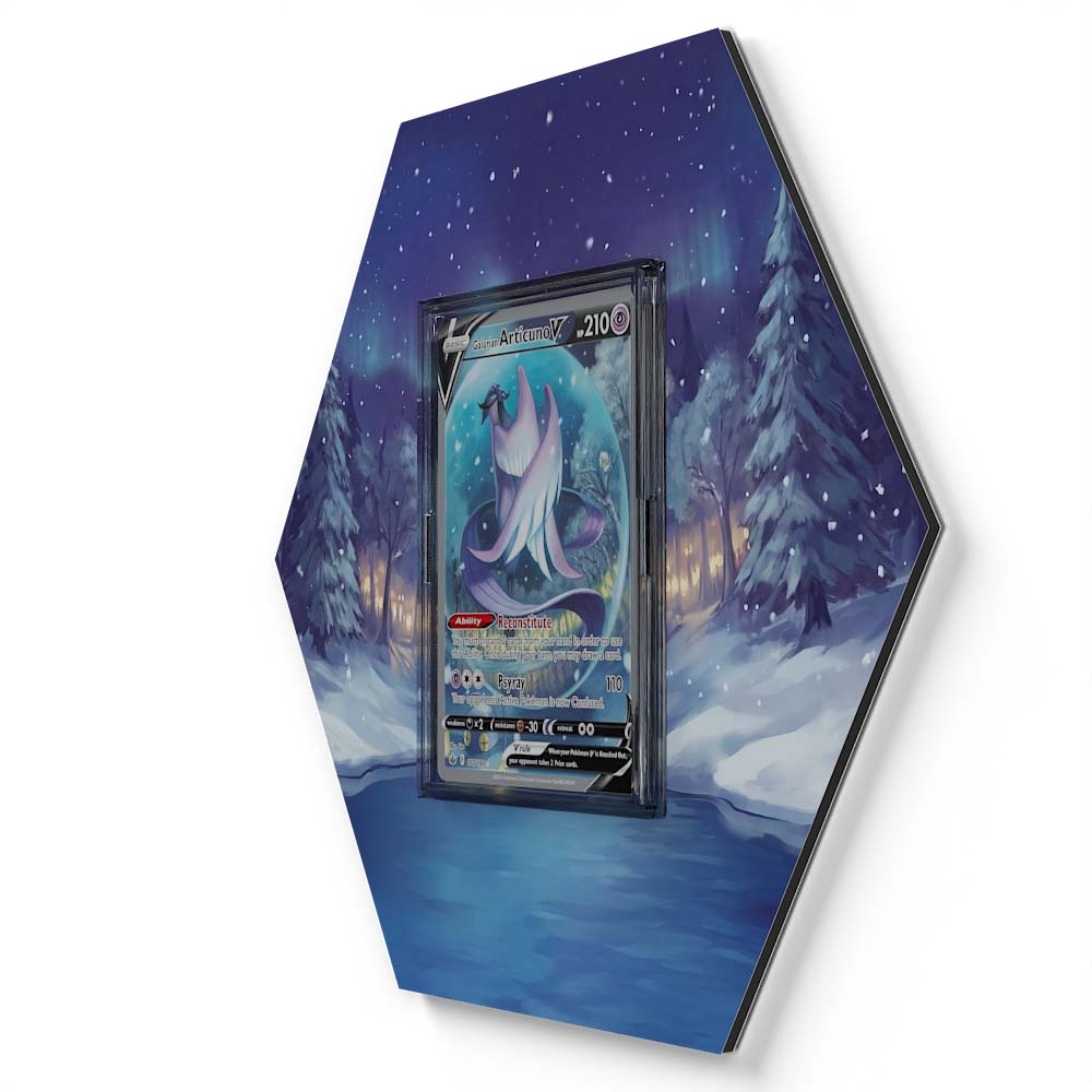 170/198 Galarian Articuno V - Extended Artwork Pokemon Card Display