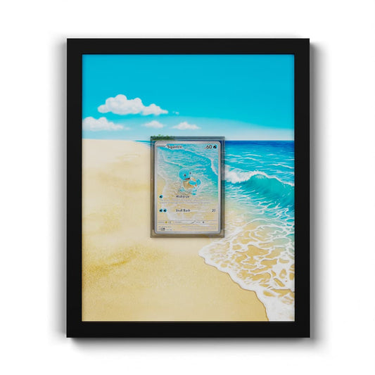 170 Squirtle - Extended Artwork Framed Pokemon Card Display