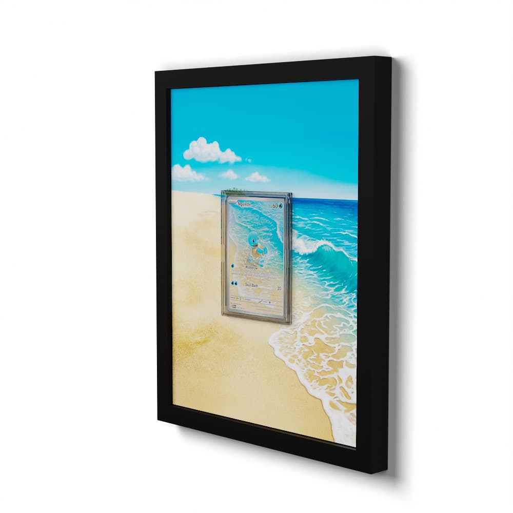 170 Squirtle - Extended Artwork Framed Pokemon Card Display