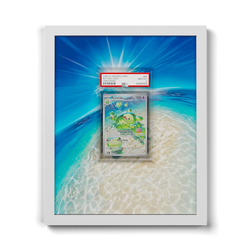171 Reuniclus - Extended Artwork Framed Pokemon Card Display