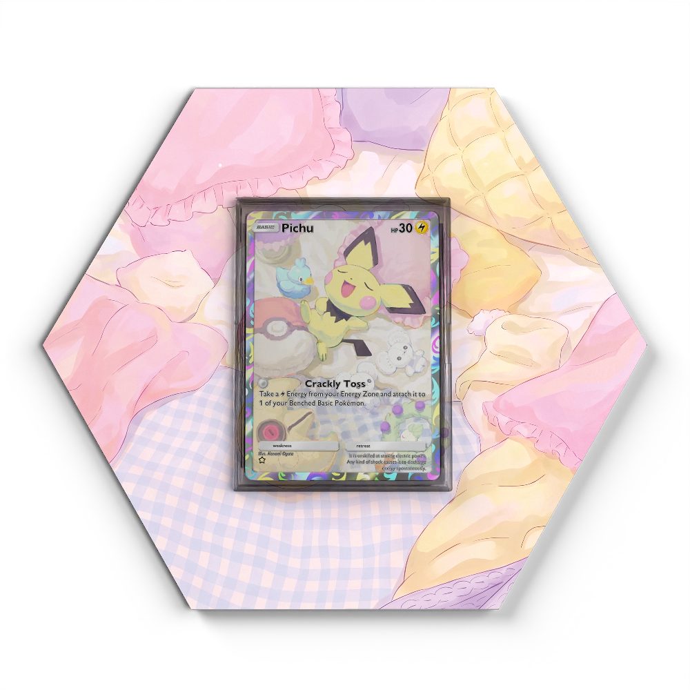 171/241 Pichu - Extended Artwork Pokemon Card Display