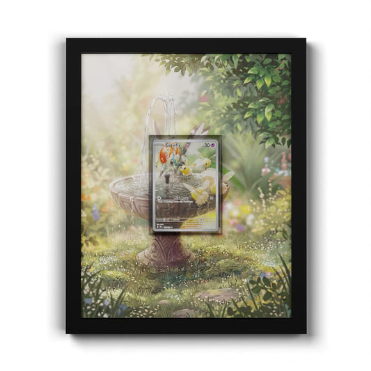 172 Cutiefly - Extended Artwork Framed Pokemon Card Display