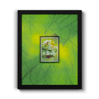 172 Caterpie - Extended Artwork Framed Pokemon Card Display