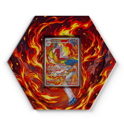 173/167 Infernape - Extended Artwork Pokemon Card Display