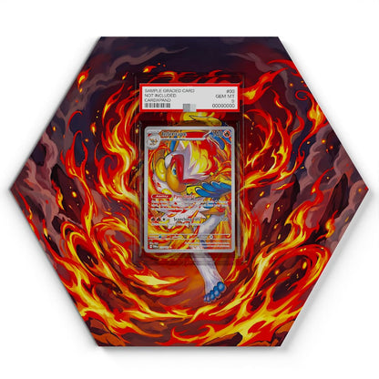 173/167 Infernape - Extended Artwork Pokemon Card Display