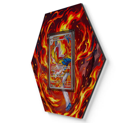 173/167 Infernape - Extended Artwork Pokemon Card Display