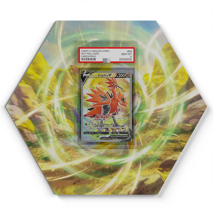 173/198 Galarian Zapdos V - Extended Artwork Pokemon Card Display