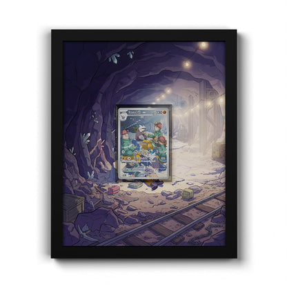 174 Excadrill - Extended Artwork Framed Pokemon Card Display