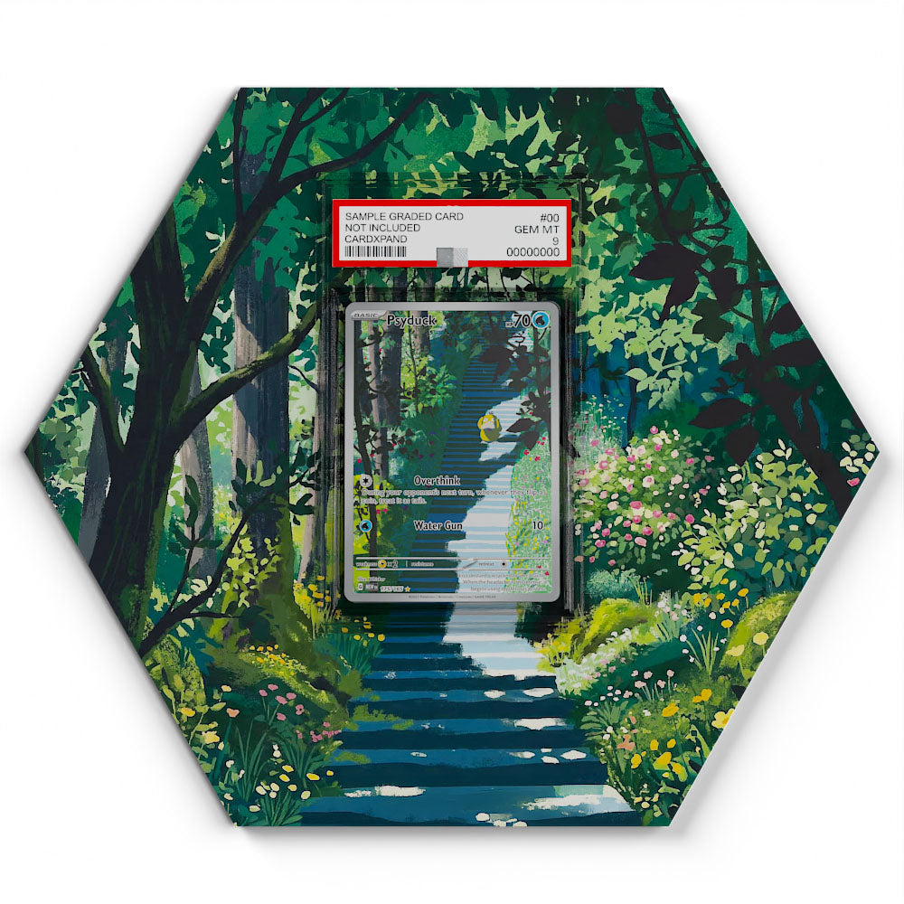 175/165 Psyduck - Extended Artwork Pokemon Card Display