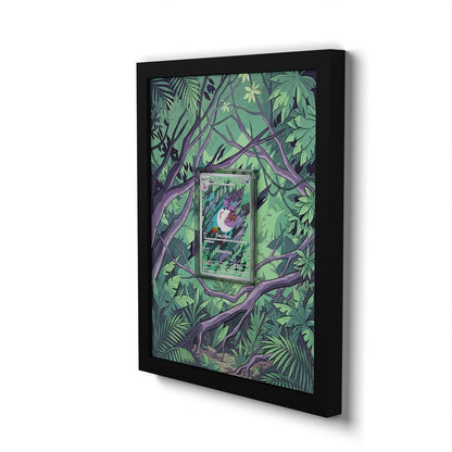 176 Arbok - Extended Artwork Framed Pokemon Card Display