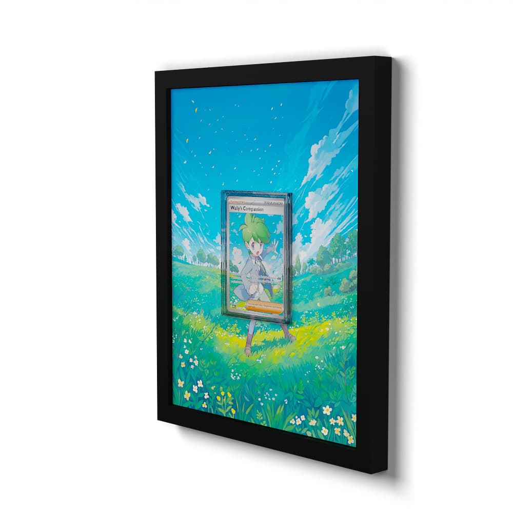 176 Wally's Compassion - Extended Artwork Framed Pokemon Card Display