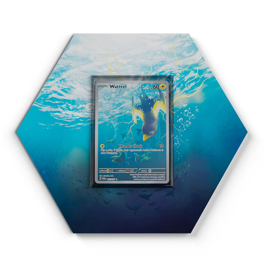 178/167 Wattrel - Extended Artwork Pokemon Card Display