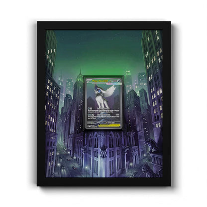 180 Mega Absol EX - Extended Artwork Framed Pokemon Card Display