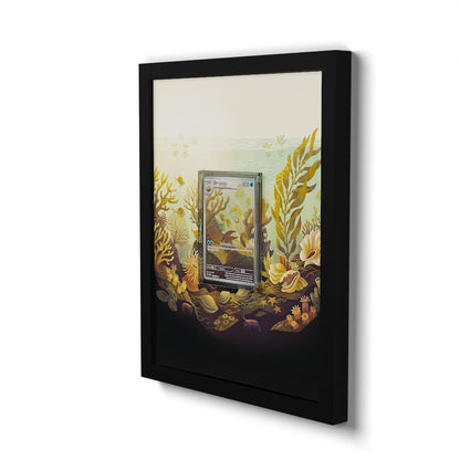180 Omanyte - Extended Artwork Framed Pokemon Card Display
