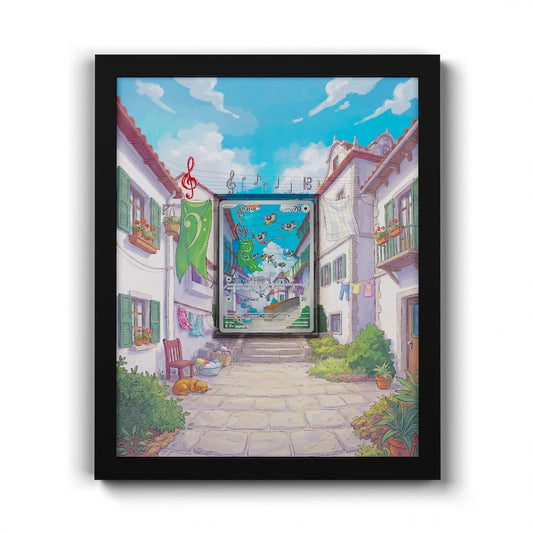 181 Chatot - Extended Artwork Framed Pokemon Card Display