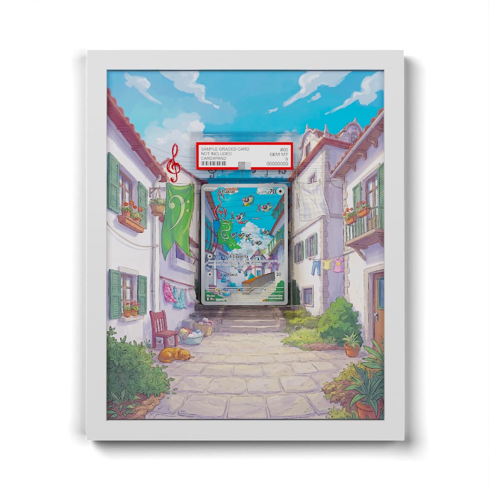 181 Chatot - Extended Artwork Framed Pokemon Card Display