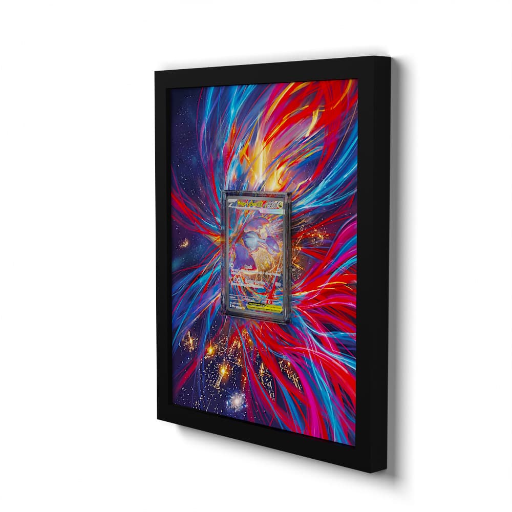 181 Mega Latias EX - Extended Artwork Framed Pokemon Card Display
