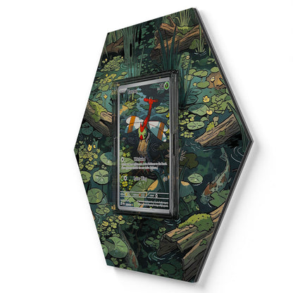 183/182 Yanma - Extended Artwork Pokemon Card Display