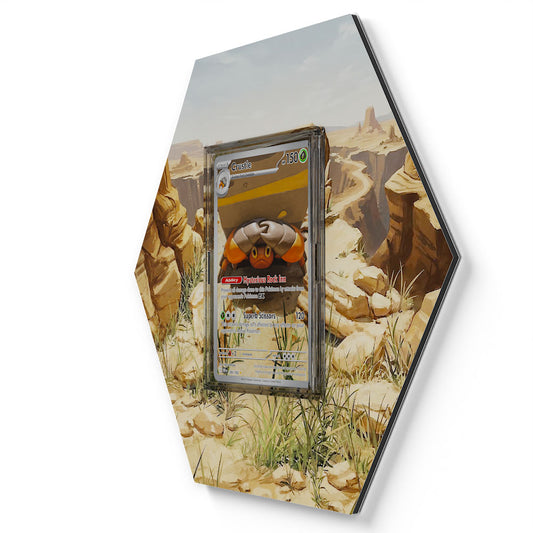 186/182 Crustle - Extended Artwork Pokemon Card Display