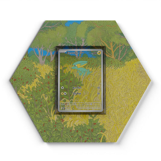 196/182 Electrike - Extended Artwork Pokemon Card Display