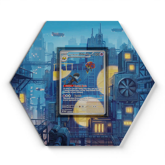 198/182 Team Rocket's Orbeetle - Extended Artwork Pokemon Card Display