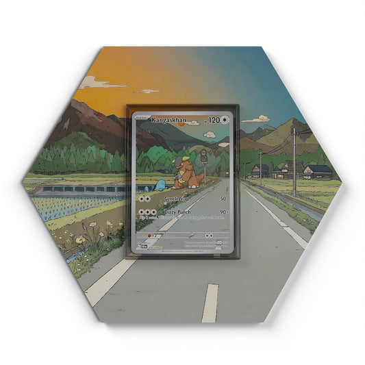 204/182 Kangaskhan - Extended Artwork Pokemon Card Display
