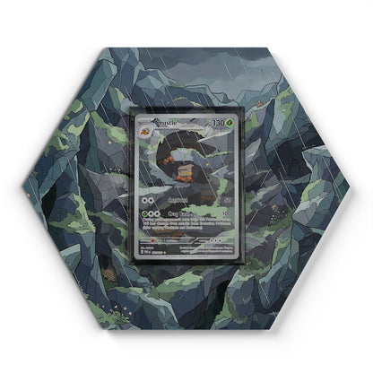 183/182 Crustle - Extended Artwork Pokemon Card Display