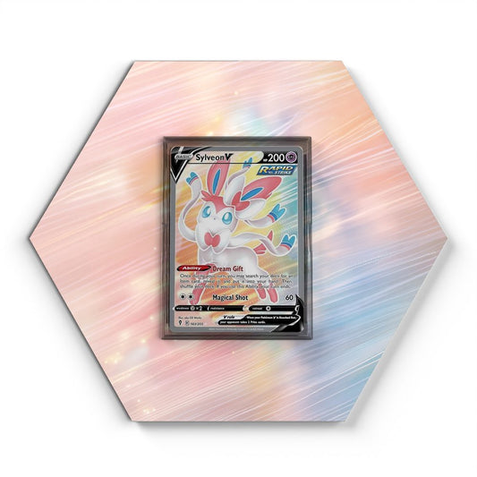 183/203 Sylveon V - Extended Artwork Pokemon Card Display