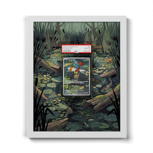 183 Yanma - Extended Artwork Framed Pokemon Card Display