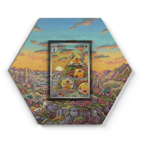 184/182 Dottler - Extended Artwork Pokemon Card Display