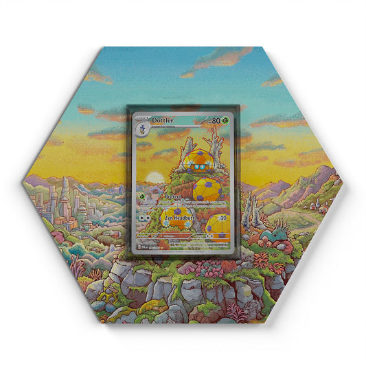 184/182 Dottler - Extended Artwork Pokemon Card Display