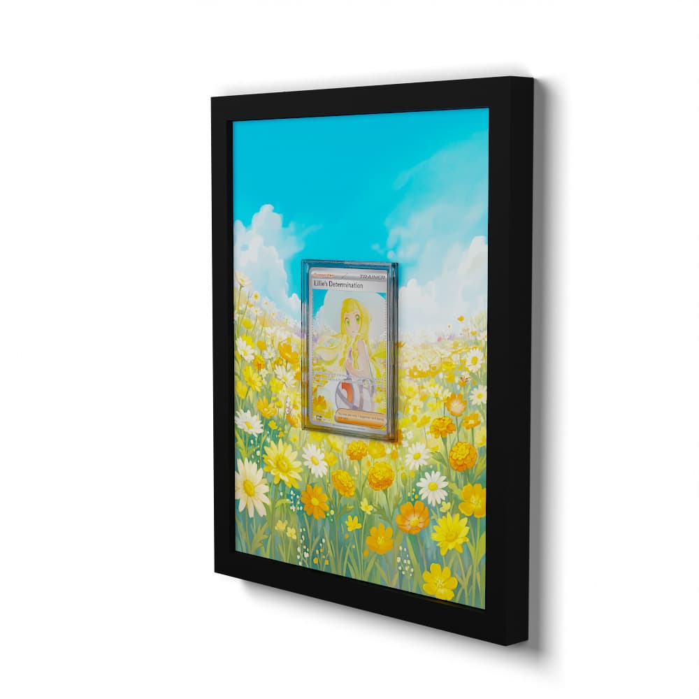 184 Lillie's Determination - Extended Artwork Framed Pokemon Card Display