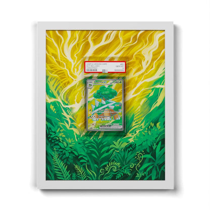 185 Torterra EX - Extended Artwork Framed Pokemon Card Display