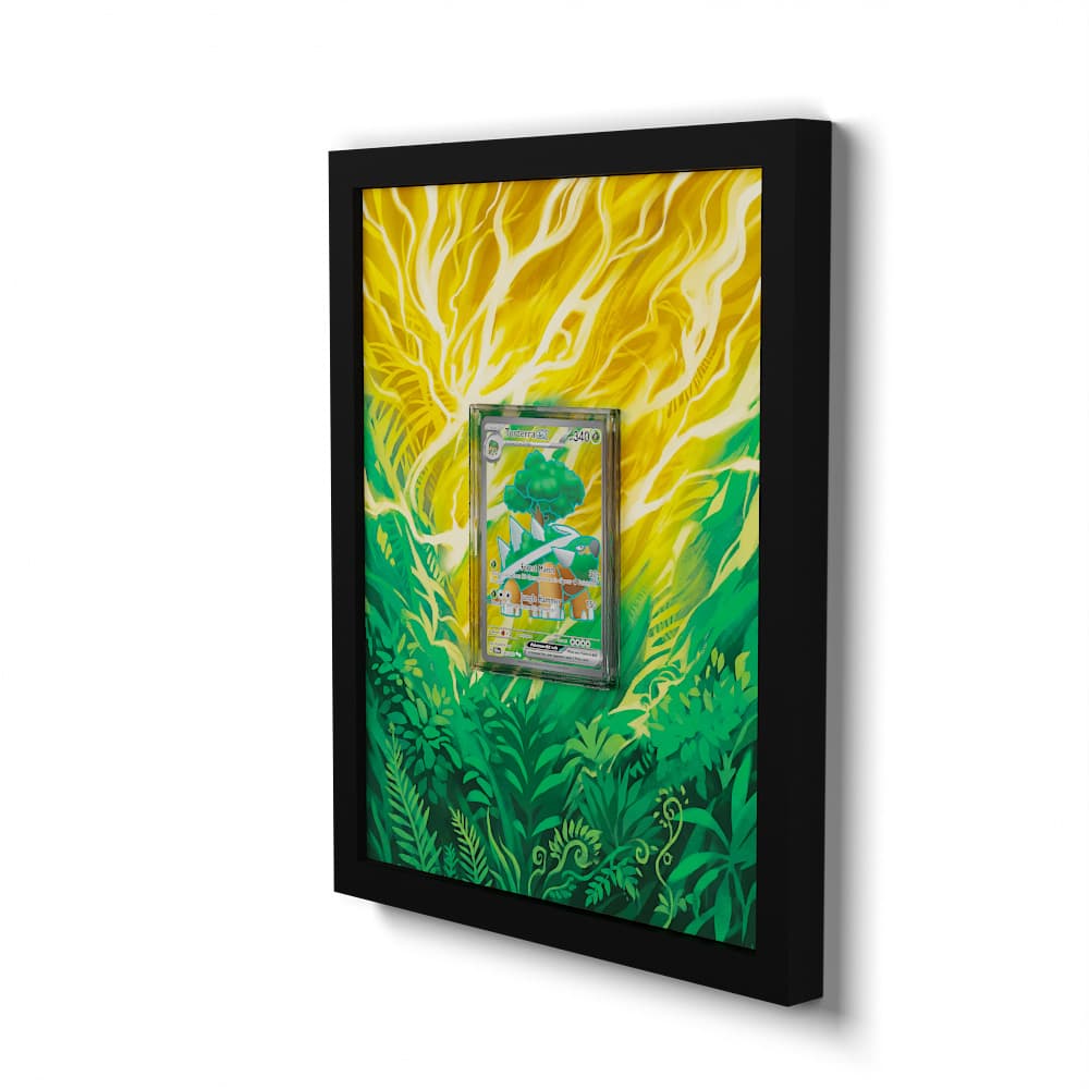 185 Torterra EX - Extended Artwork Framed Pokemon Card Display