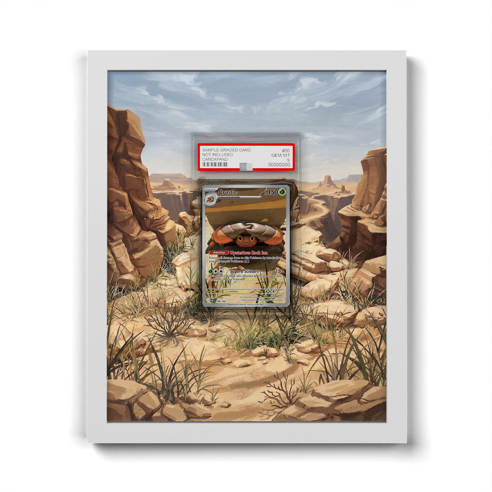 186/182 Crustle - Extended Artwork Pokemon Card Frame