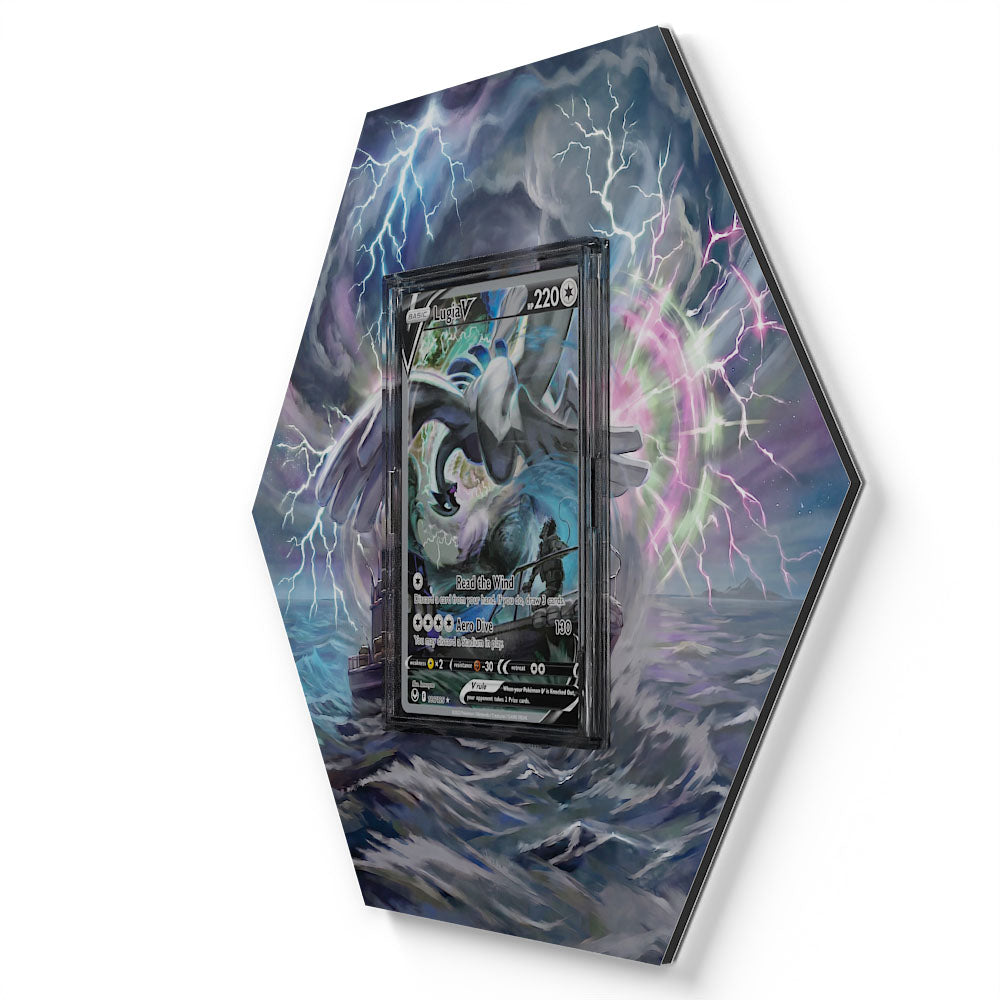 186/195 Lugia - Extended Artwork Pokemon Card Display