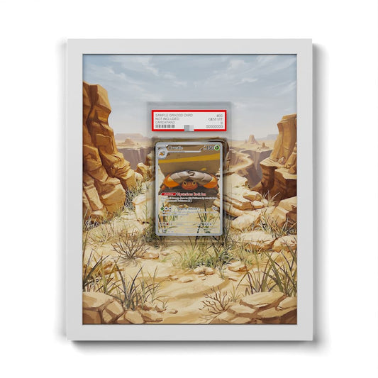 186 Crustle - Extended Artwork Framed Pokemon Card Display