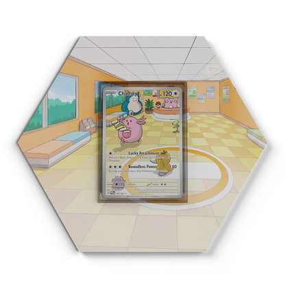 187/167 Chansey - Extended Artwork Pokemon Card Display