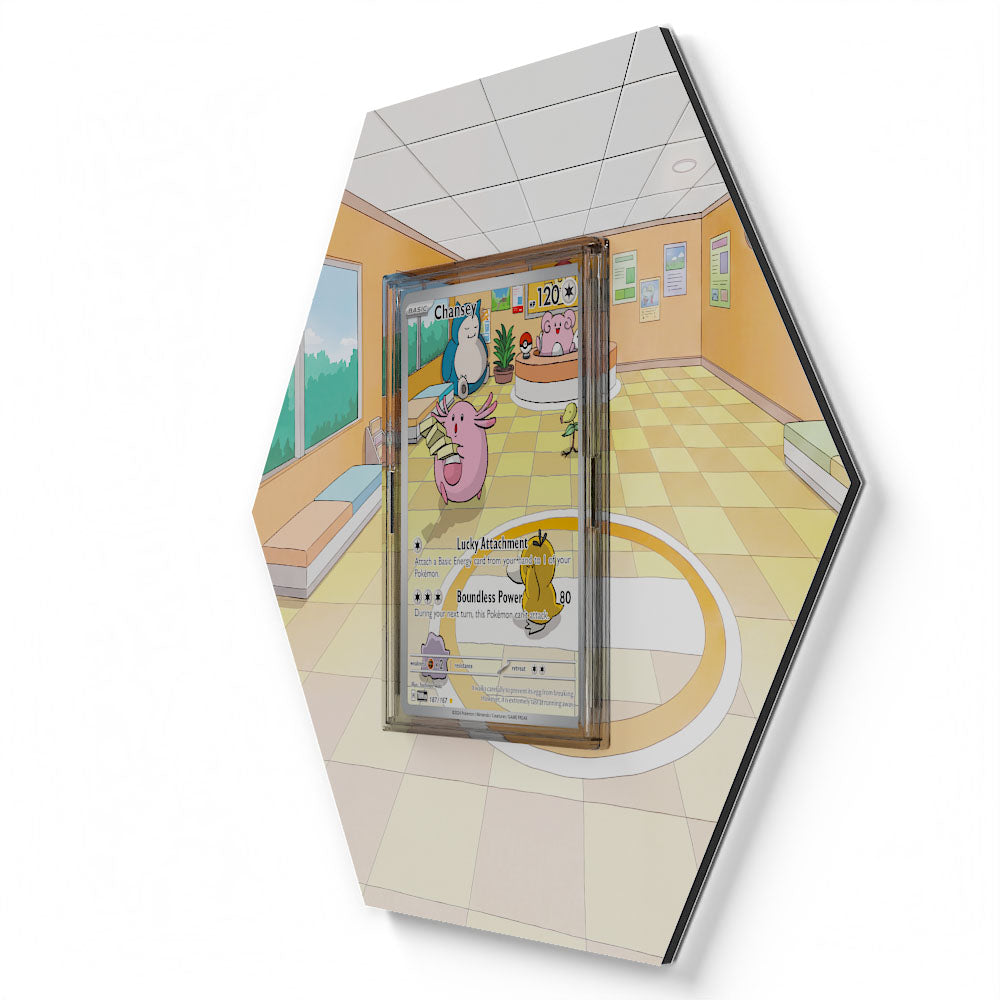 187/167 Chansey - Extended Artwork Pokemon Card Display