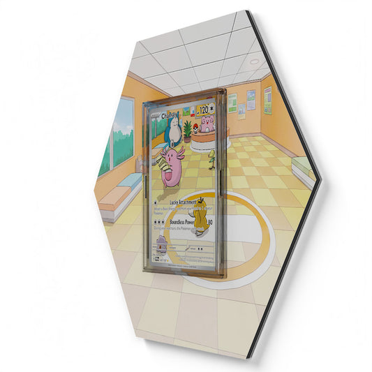 187/167 Chansey - Extended Artwork Pokemon Card Display