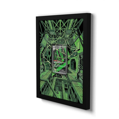 187 Team Rocket's Spidops - Extended Artwork Framed Pokemon Card Display