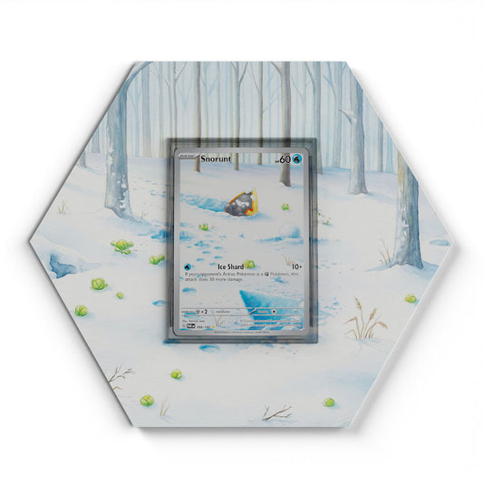 188/182 Snorunt - Extended Artwork Pokemon Card Display
